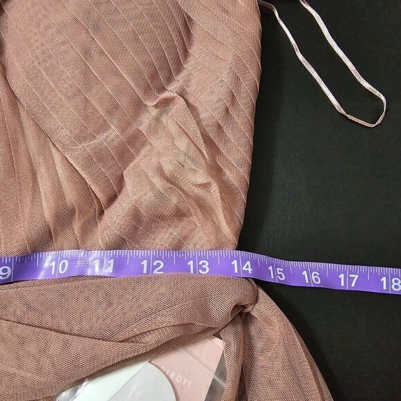 Birdy Grey Christina Convertible Tulle Maxi Formal Bridesmaid Dress Sunday Mauve - Picture 16 of 16